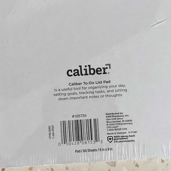 🍭 3/$20 abstract daily weekly tracker planner pad - Picture 8 of 8